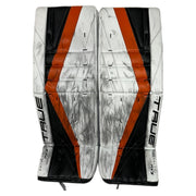 True Catalyst PX3 - Jambières de gardien de but Pro d'occasion (blanc/noir/orange)