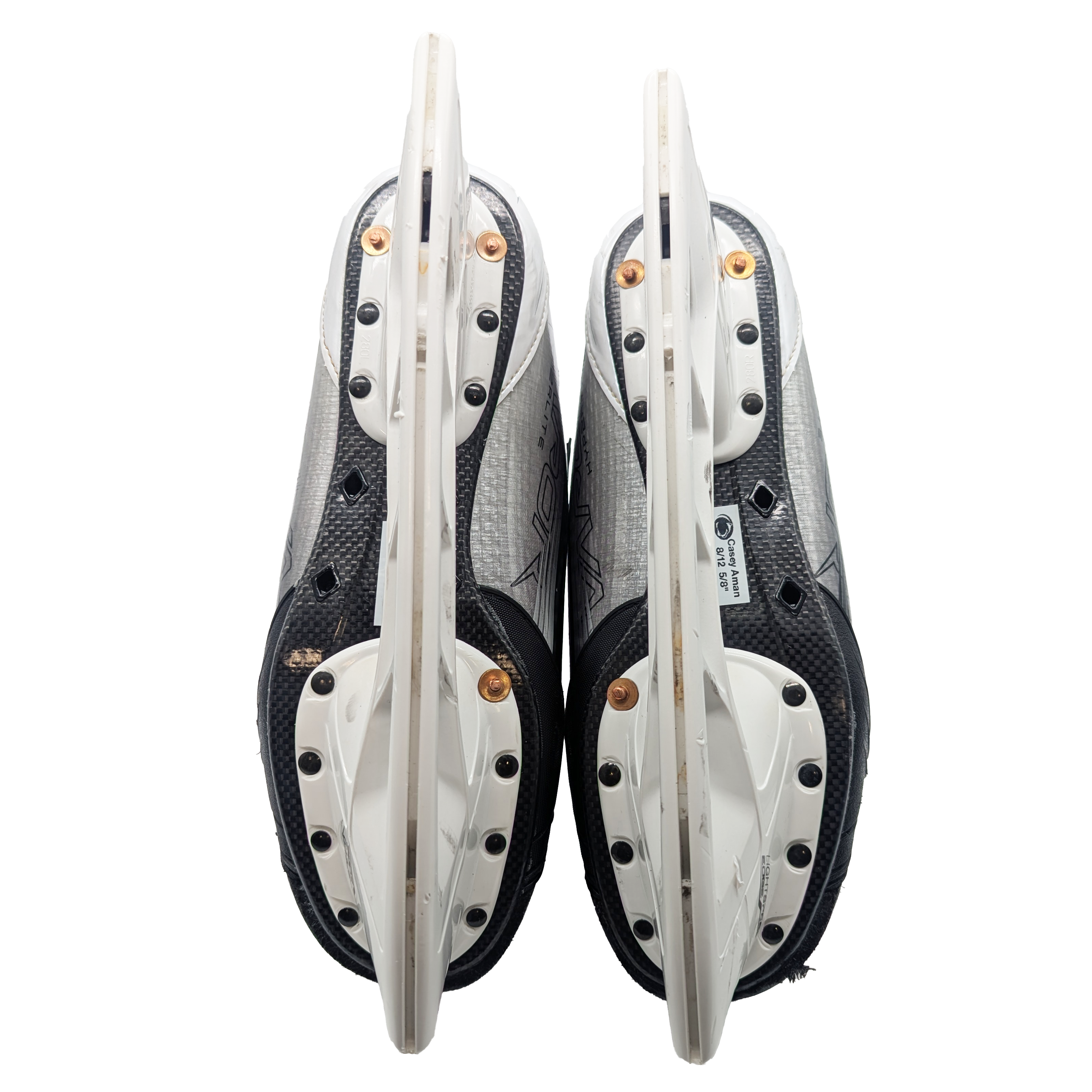 Bauer Vapor Hyperlite 2 - Used NCAA Pro Stock Hockey Skates - Size 9.5D