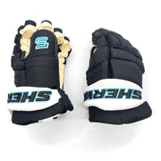 Sherwood Pro - NHL Pro Stock Glove - Utah Mammoth (Black/White)