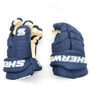 Sherwood Pro - NHL Pro Stock Glove - Vancouver Canucks (Navy/White)