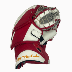 True Catalyst PX3 - Gant de gardien de but Pro Stock d'occasion (rouge/blanc/jaune)