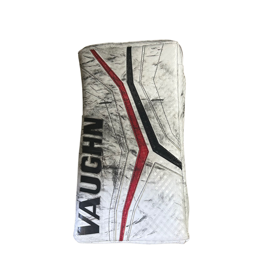 Vaughn Velocity V10 - Used Pro Stock Goalie Full Set (White/Red/Black)