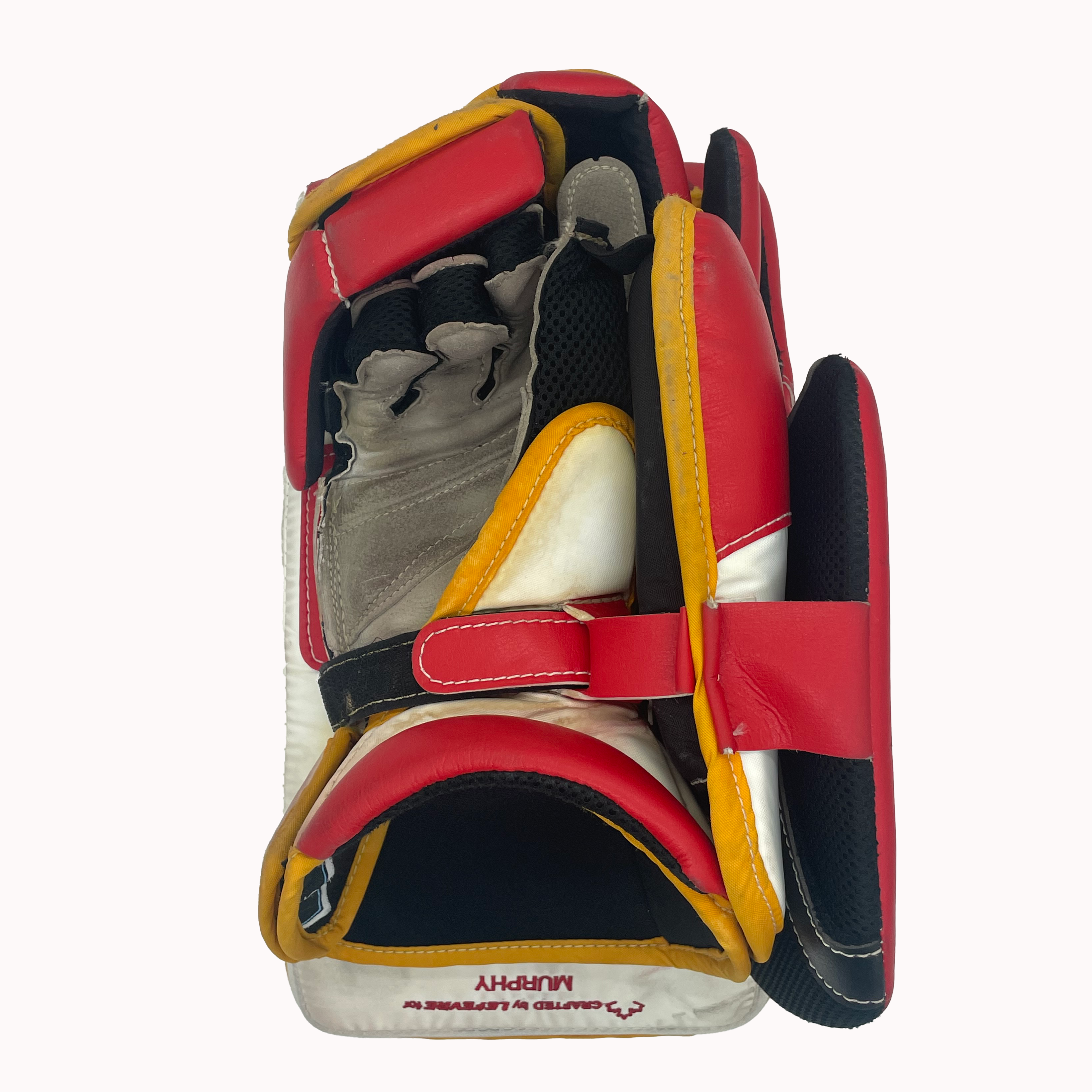 True Catalyst PX3 - Used Pro Stock Goalie Set (Red/Yellow/White)