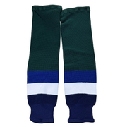Chaussettes tricotées SP - (vert/bleu/blanc)