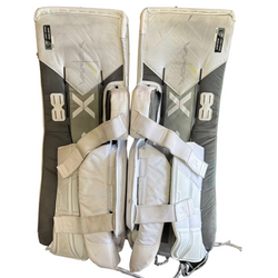 Bauer Vapor HyperLite 2 - Used Pro Stock Goalie Pads (White)
