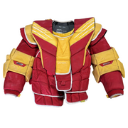 Bauer Vapor Hyperlite - Used Pro Stock Goalie Chest Protector (Red/Yellow)