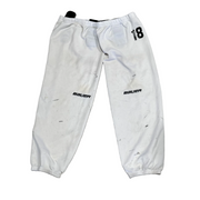Chaussette de hockey Bauer d'occasion (blanche)
