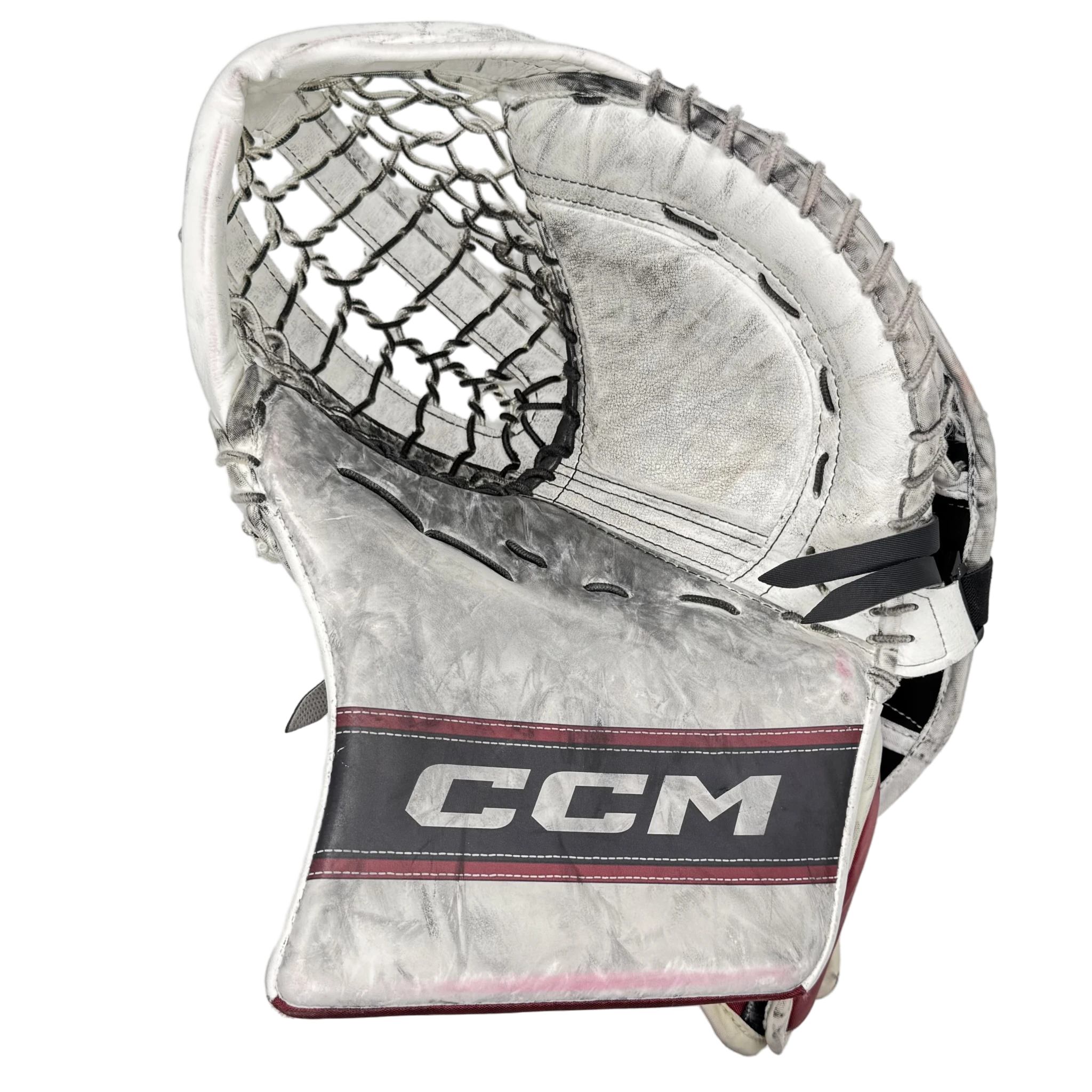 CCM Extreme Flex 6 - Used Pro Stock Goalie Full Set (White/Maroon/Black)