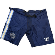 Warrior - Pantalon de hockey d'occasion (bleu marine/crème/bleu)