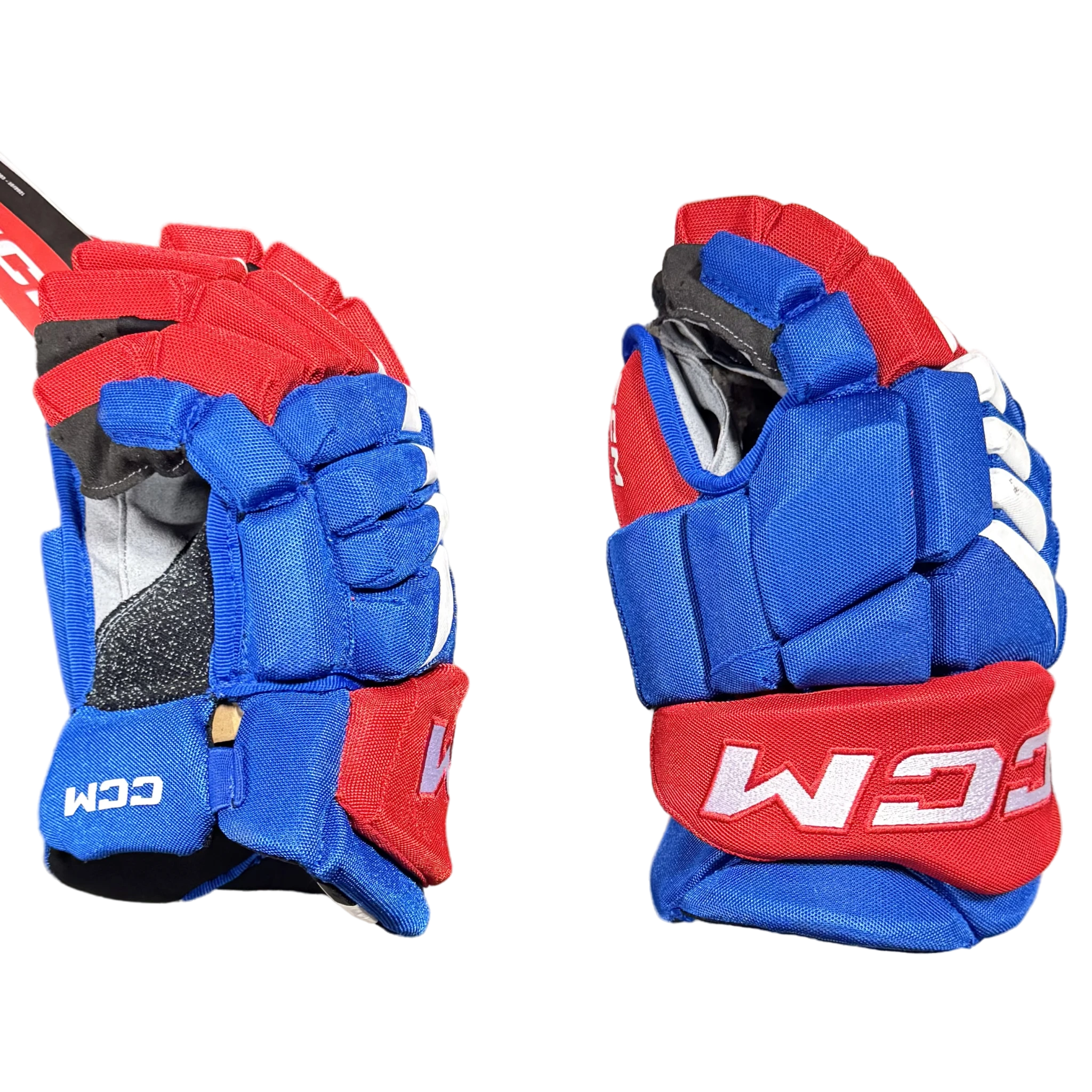 CCM HGJSCHL - OHL Pro Stock Glove (Blue/Red/White)