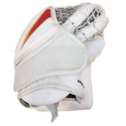 Bauer Vapor HyperLite - Ensemble complet de gardien de but Pro Stock d'occasion (blanc/rouge/jaune)