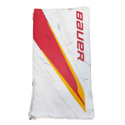 Bauer Vapor HyperLite - Ensemble complet de gardien de but Pro Stock d'occasion (blanc/rouge/jaune)