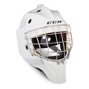 CCM Axis - Nouveau casque de gardien Pro Stock (blanc)