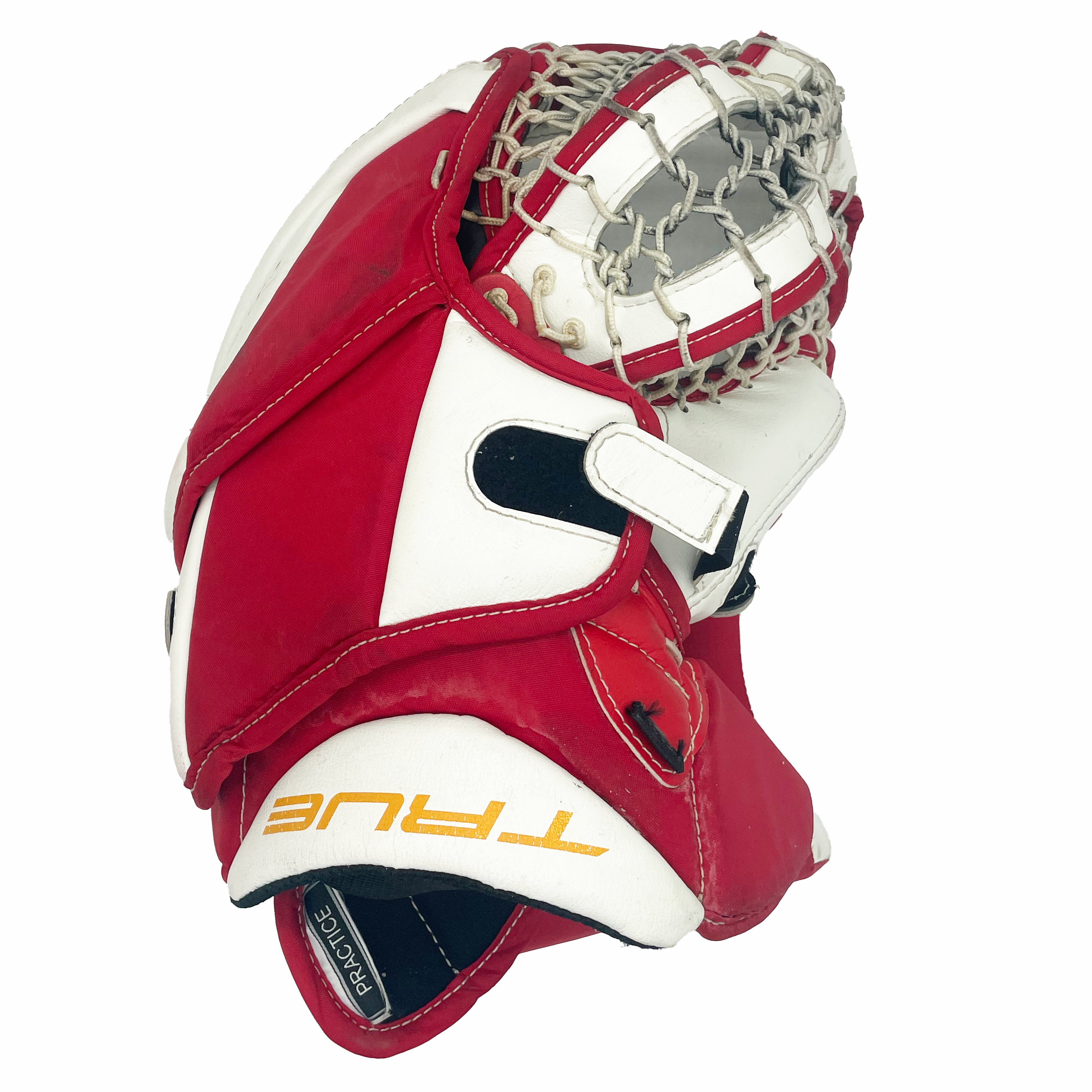 True Catalyst PX3 - Used Pro Stock Goalie Set (Red/Yellow/White)