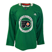 LNH - Nouveau maillot d'entraînement Adidas des Flyers de Philadelphie (vert)