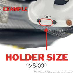JRZ MultiFit Stainless Steel - Player - Bauer PowerFly, Bauer Edge & CCM XS