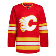 Maillot domicile Adidas des Flames de Calgary de la LNH