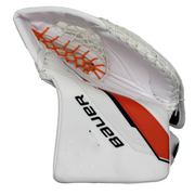 Bauer Vapor Hyperlite 2 - NHL Pro Stock Goalie Glove - Ivan Fedotov (White/Orange/Black) *Dressed as Shadow