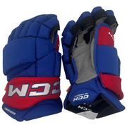 CCM HGJSPP - NCAA Pro Stock Glove (Blue/Red)
