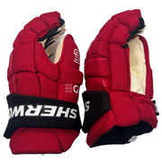 Sherwood Code Encrypt 1 - Gants d'équipe - Devils du New Jersey (noir/rouge)