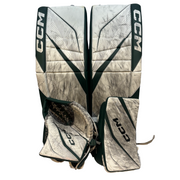 CCM Extreme Flex 6 - Used Pro Stock Goalie Full Set (White/Green)