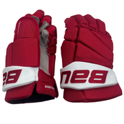 Bauer Vapor Elite Team Gloves - Intermediate (Red/White)