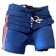 Bauer Nexus - Used NHL Pro Stock Goalie Pants - David Rittich (Blue/Orange/White)