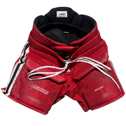 Bauer Pro - Used NCAA Pro Stock Hockey Goalie Pants (Red/White/Black)