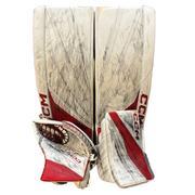 CCM Axis XF Pro - Used Pro Stock Goalie Full Set (White/Red)