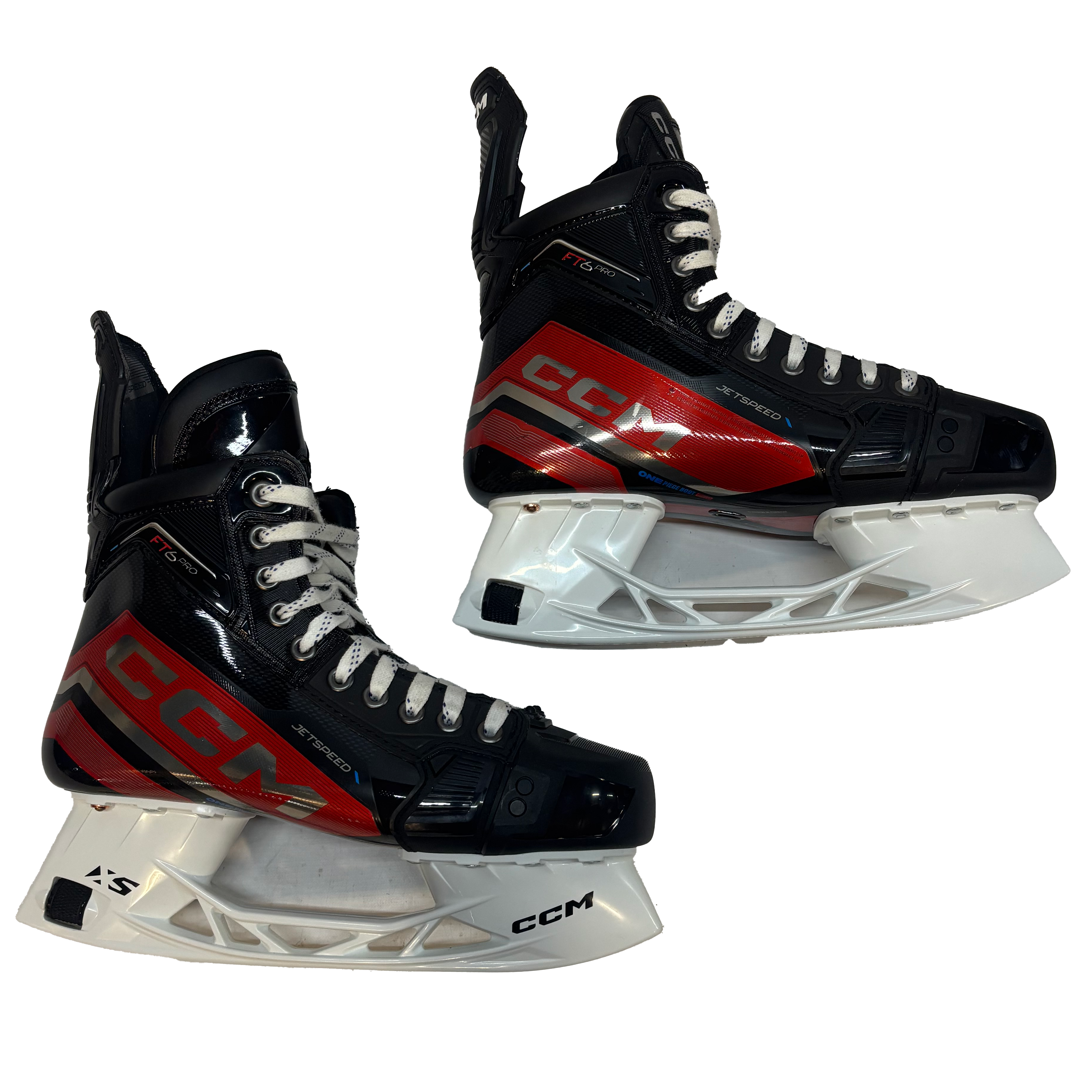 CCM Jetspeed FT6 Pro - NCAA Pro Stock Hockey Skates - Size 7.5R