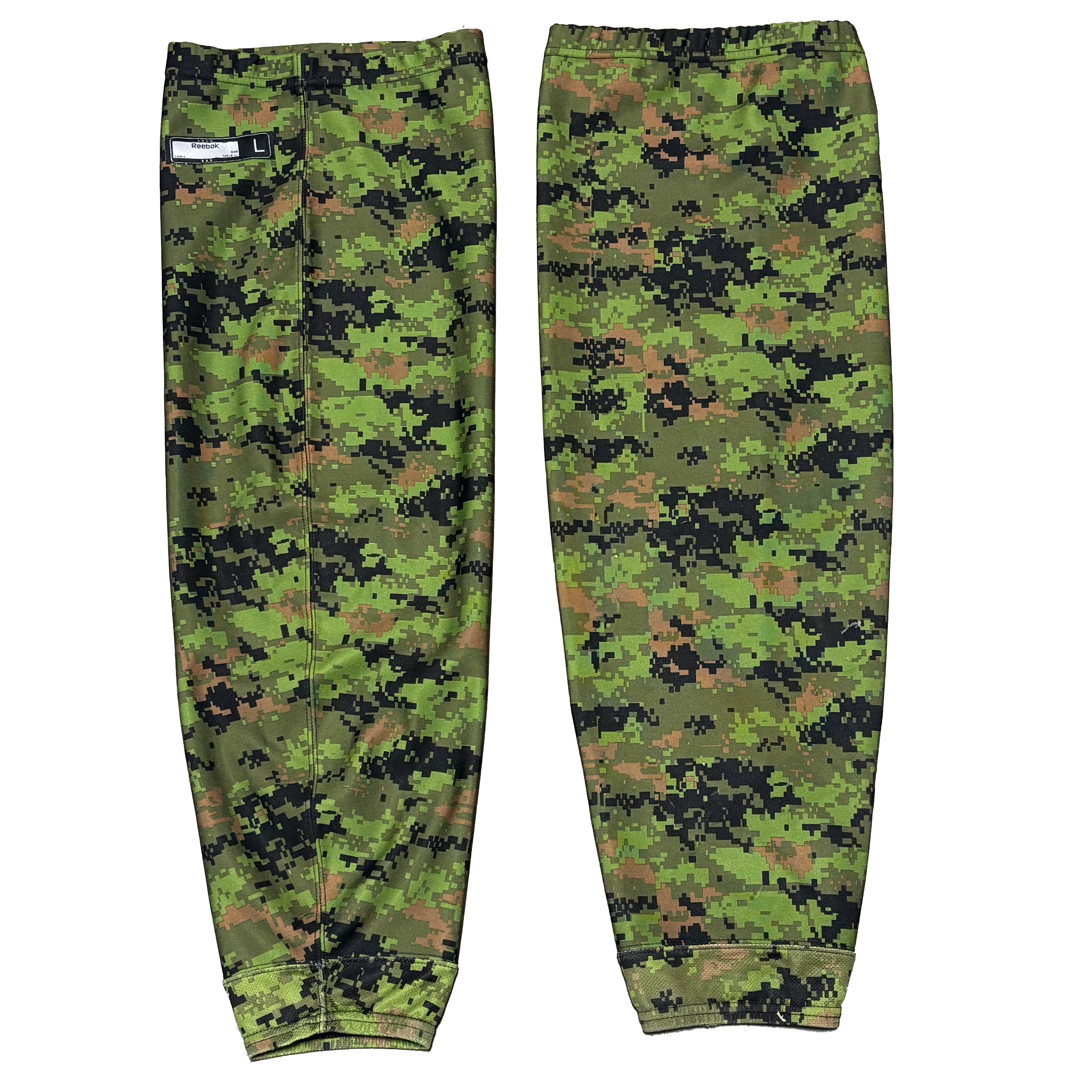 OHL - Used Reebok Military Appreciation Hockey Sock (Digital Camo)
