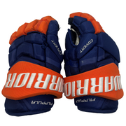 Warrior Covert QRL - Used NHL Pro Stock Glove - Valtteri Filppula (Blue/Orange)