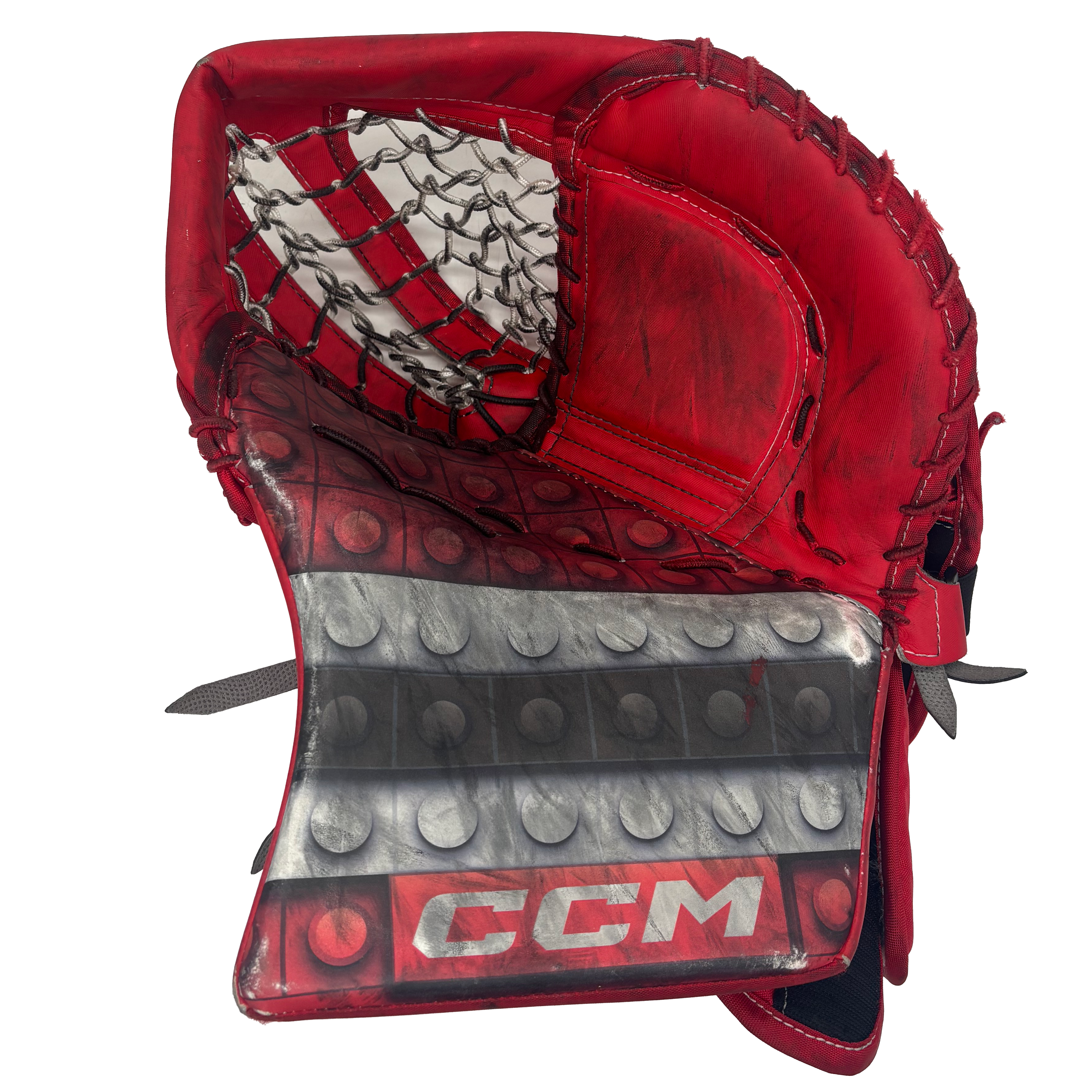 CCM Axis XF Pro - Used Pro Stock Goalie Full Set (Red/White/Black)