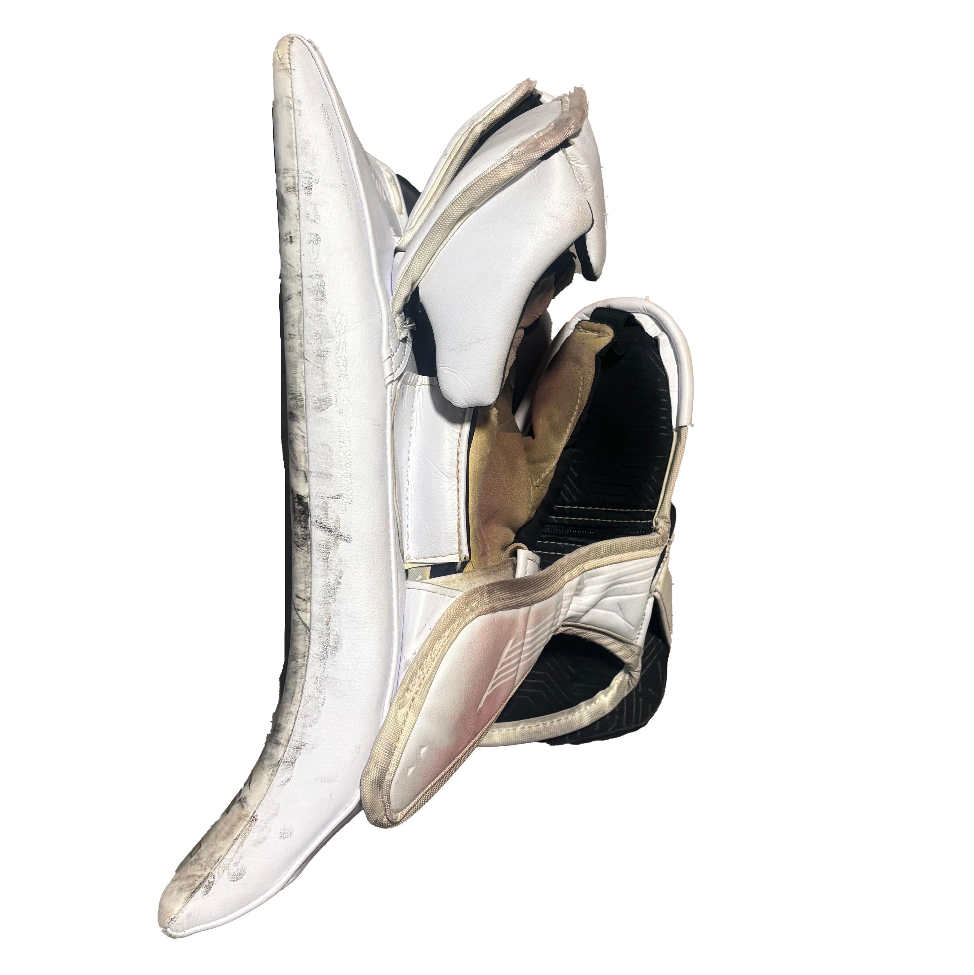 Used - Bauer Supreme Mach - Pro Stock Goalie Blocker (White)