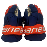 Bauer Vapor 2X Pro - Used NHL Pro Stock Glove - Anthony Beauvillier (Blue/Orange)