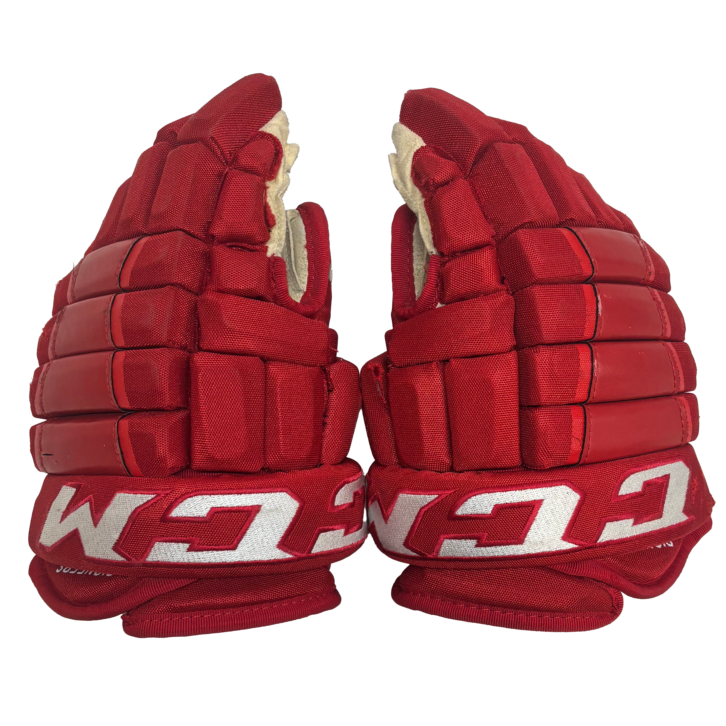 CCM HG97XP - Used NCAA Pro Stock Glove (Red)