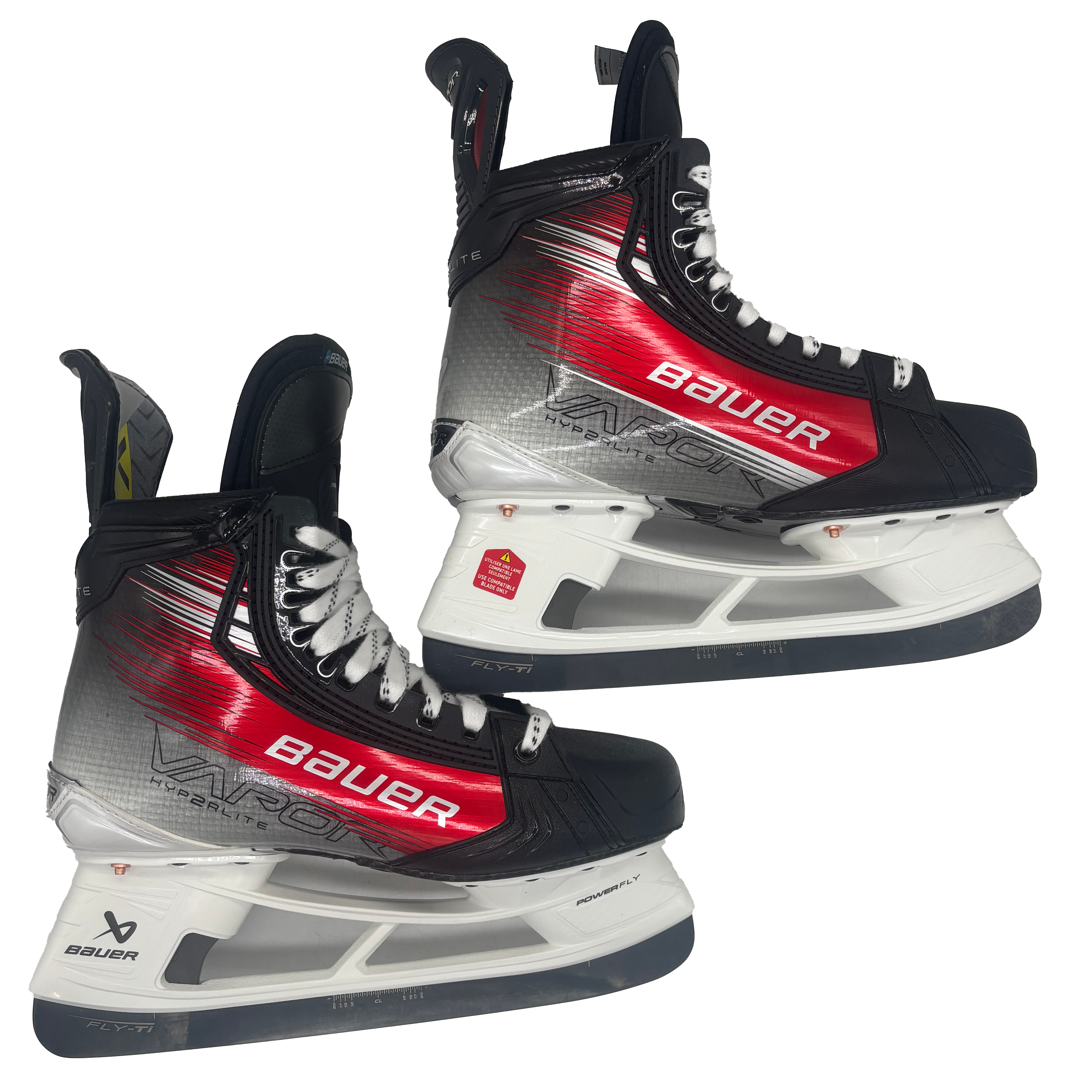Bauer Vapor Hyperlite 2 - Pro Stock Hockey Skates - Size 9.25 (Red)