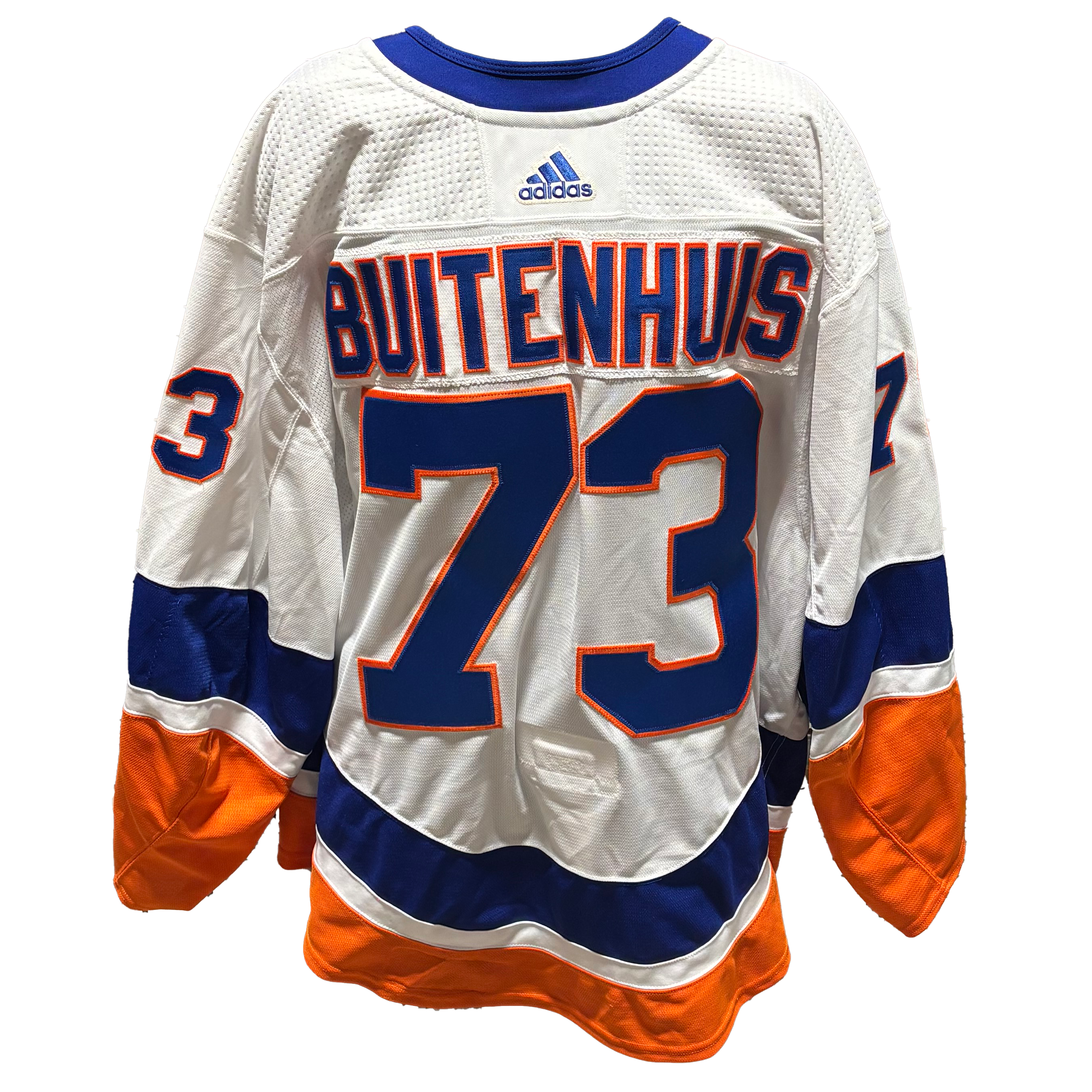 NHL - Game Used New York Islanders Adidas Away Jersey