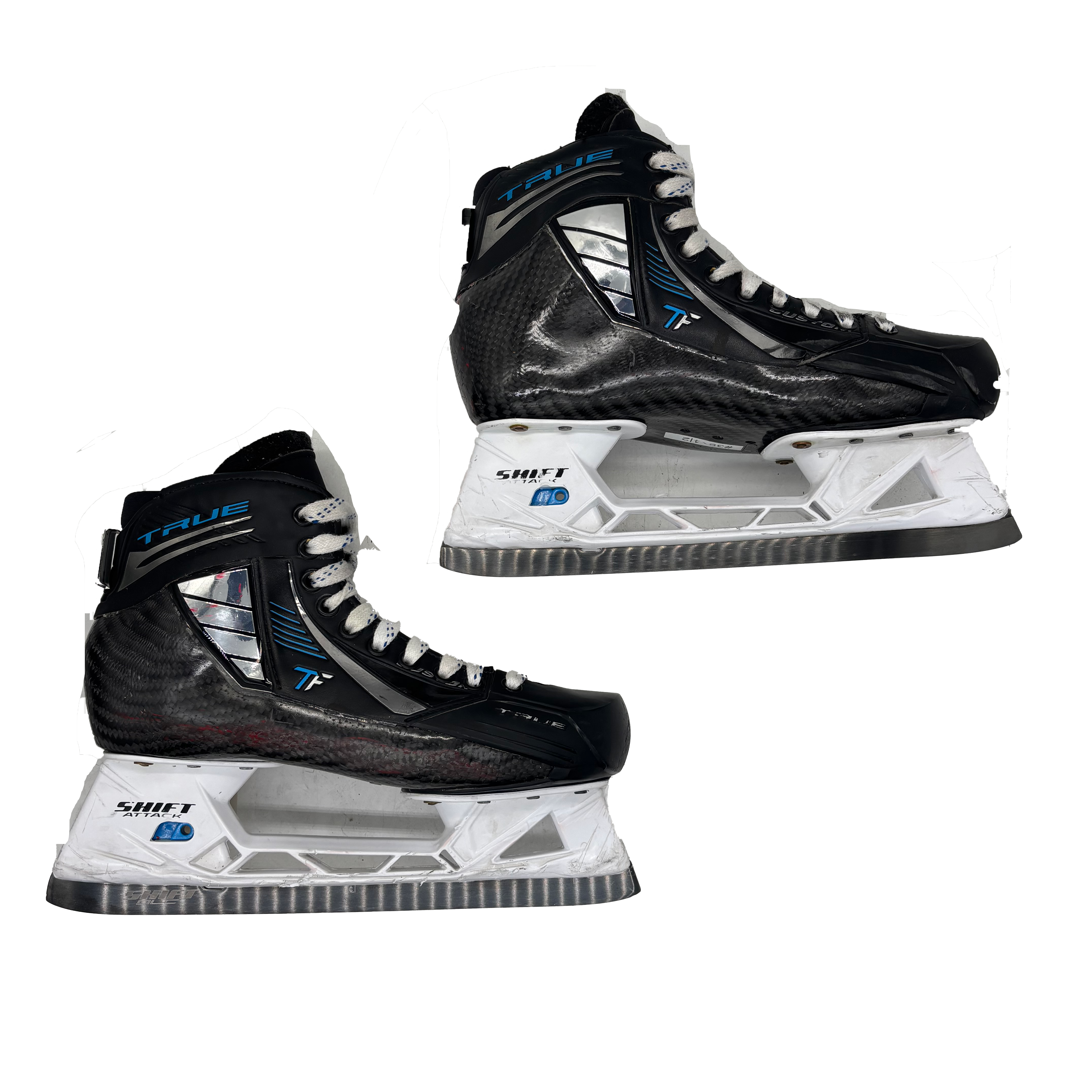 True Pro Custom - Used Pro Stock Goalie Skates - Size 9