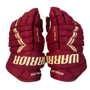 Warrior Alpha DX - NCAA Pro Stock Glove (Maroon/Gold) - Intermediate
