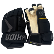 Warrior Alpha - ECHL Pro Stock Glove (Black/Grey)