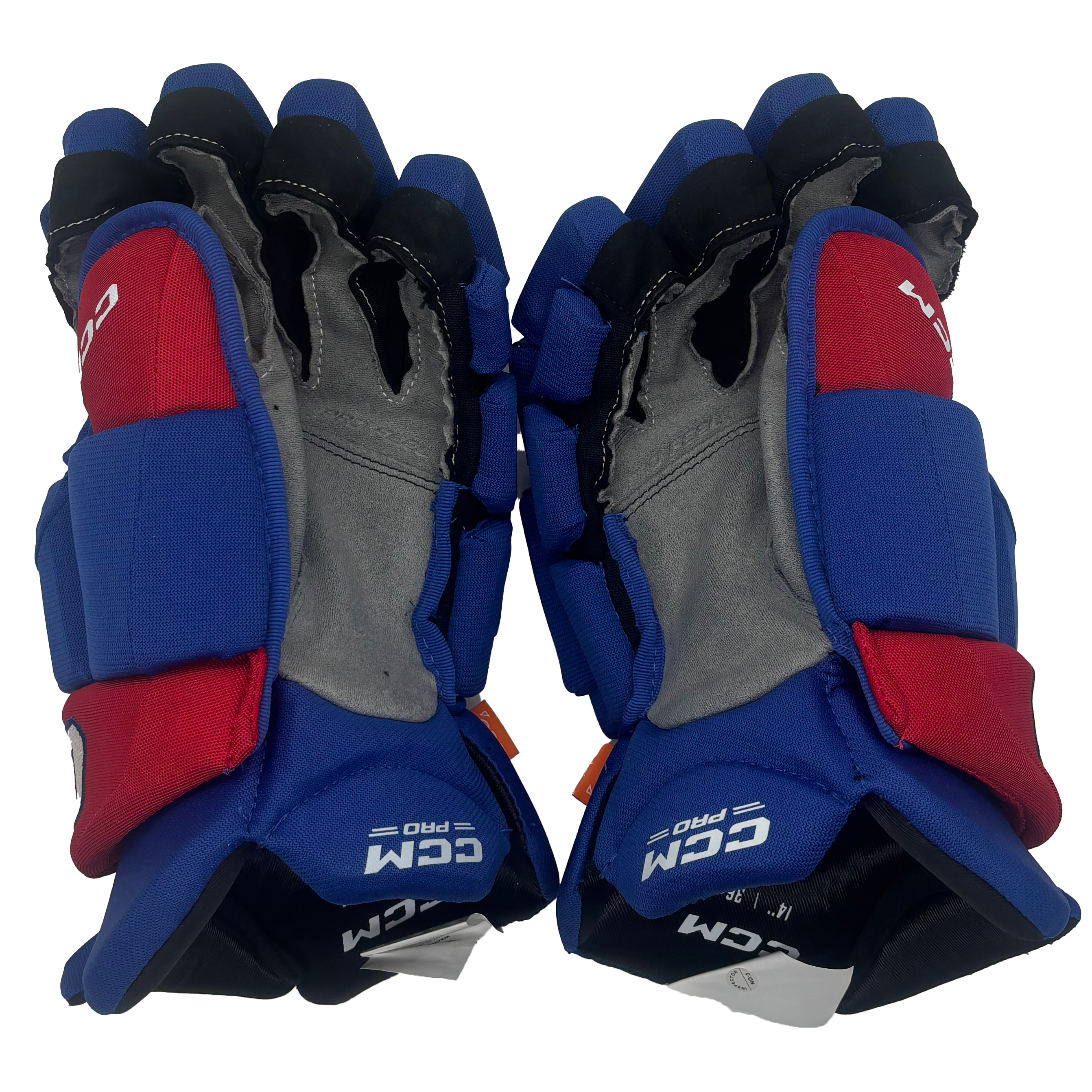 CCM HGJSPP - NCAA Pro Stock Glove (Blue/Red)