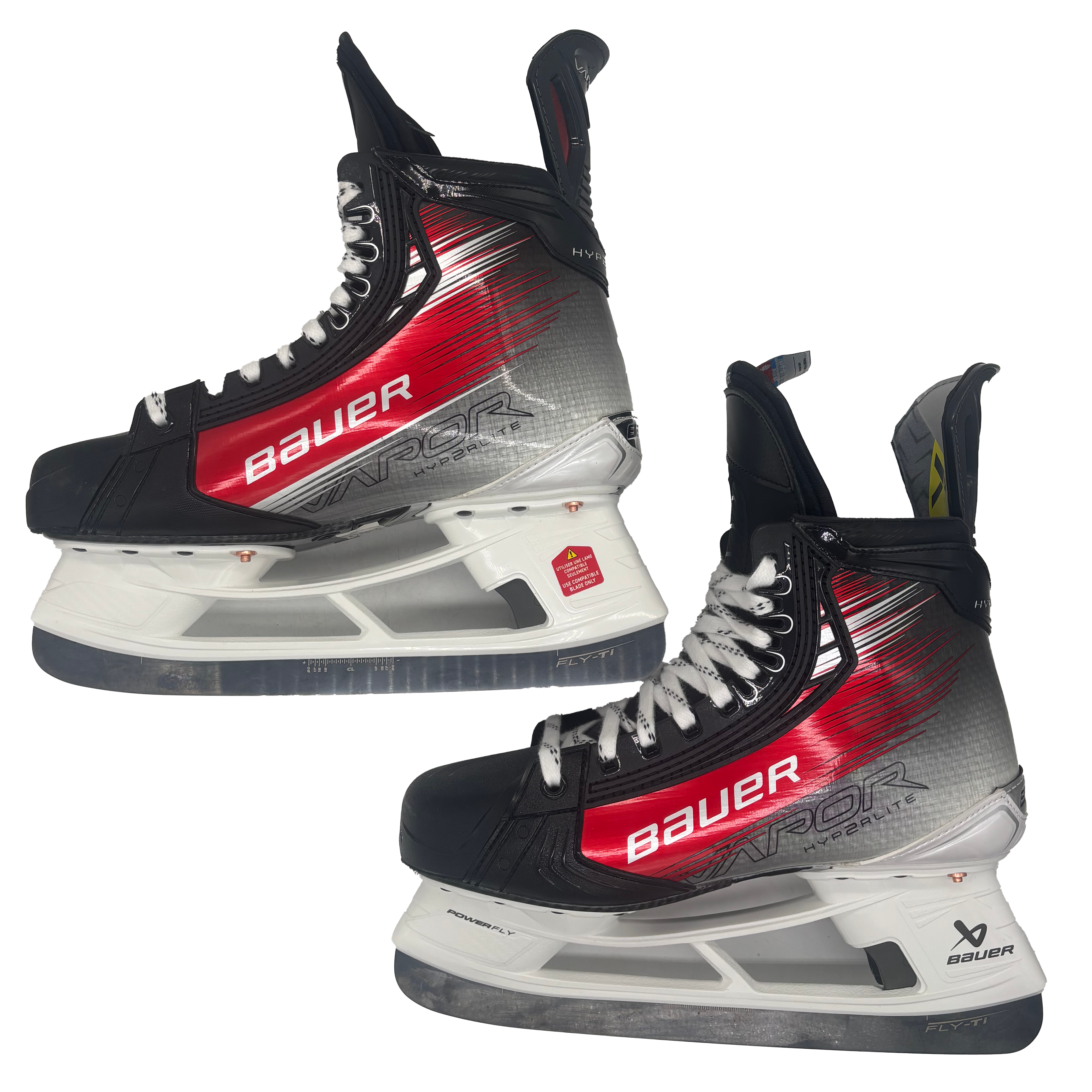 Bauer Vapor Hyperlite 2 - Pro Stock Hockey Skates - Size 9.25 (Red)