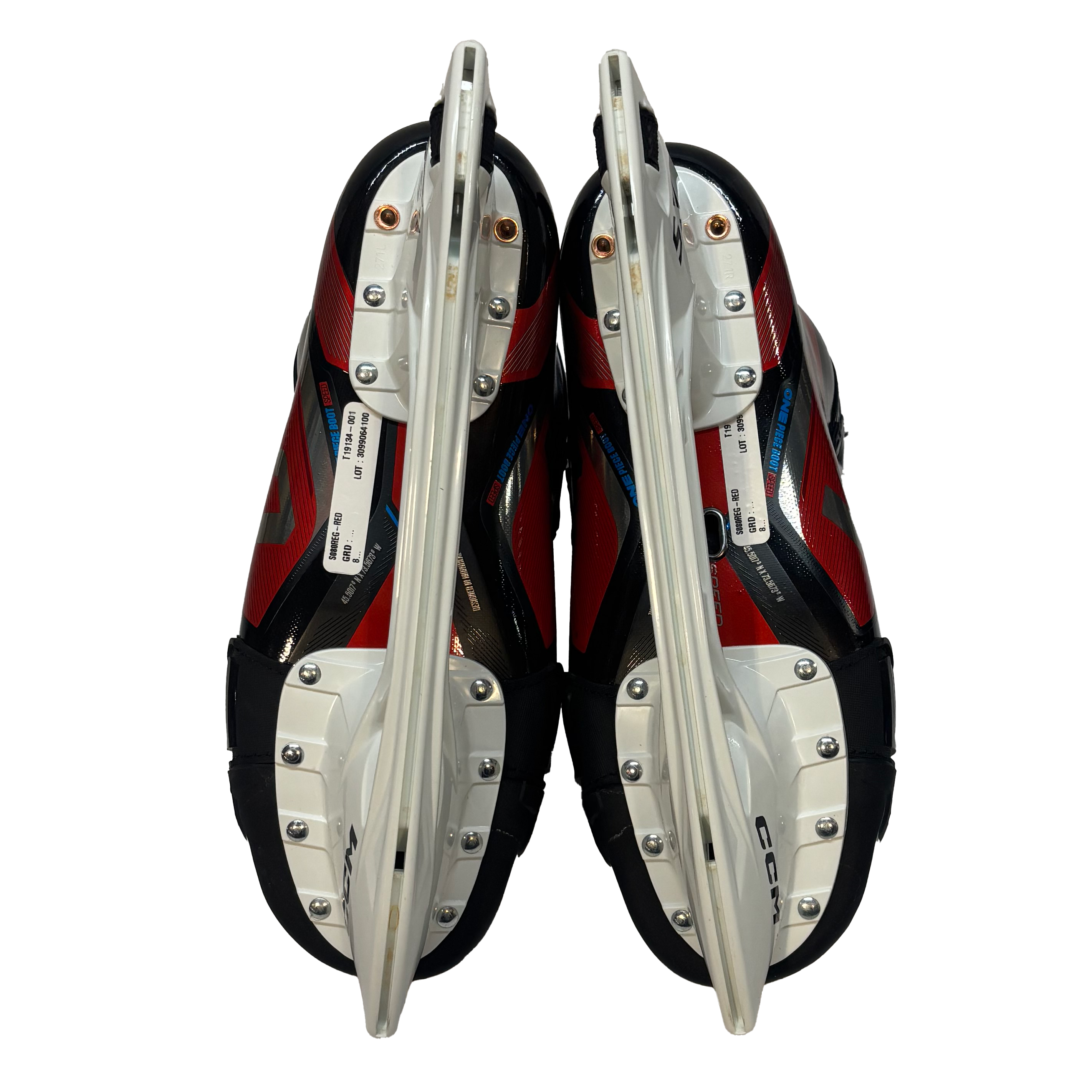 CCM Jetspeed FT6 Pro - NCAA Pro Stock Hockey Skates - Size 7.5R