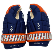 Warrior Dynasty AX1 - NHL Pro Stock Glove - Nikolay Kulemin (Blue/Orange)
