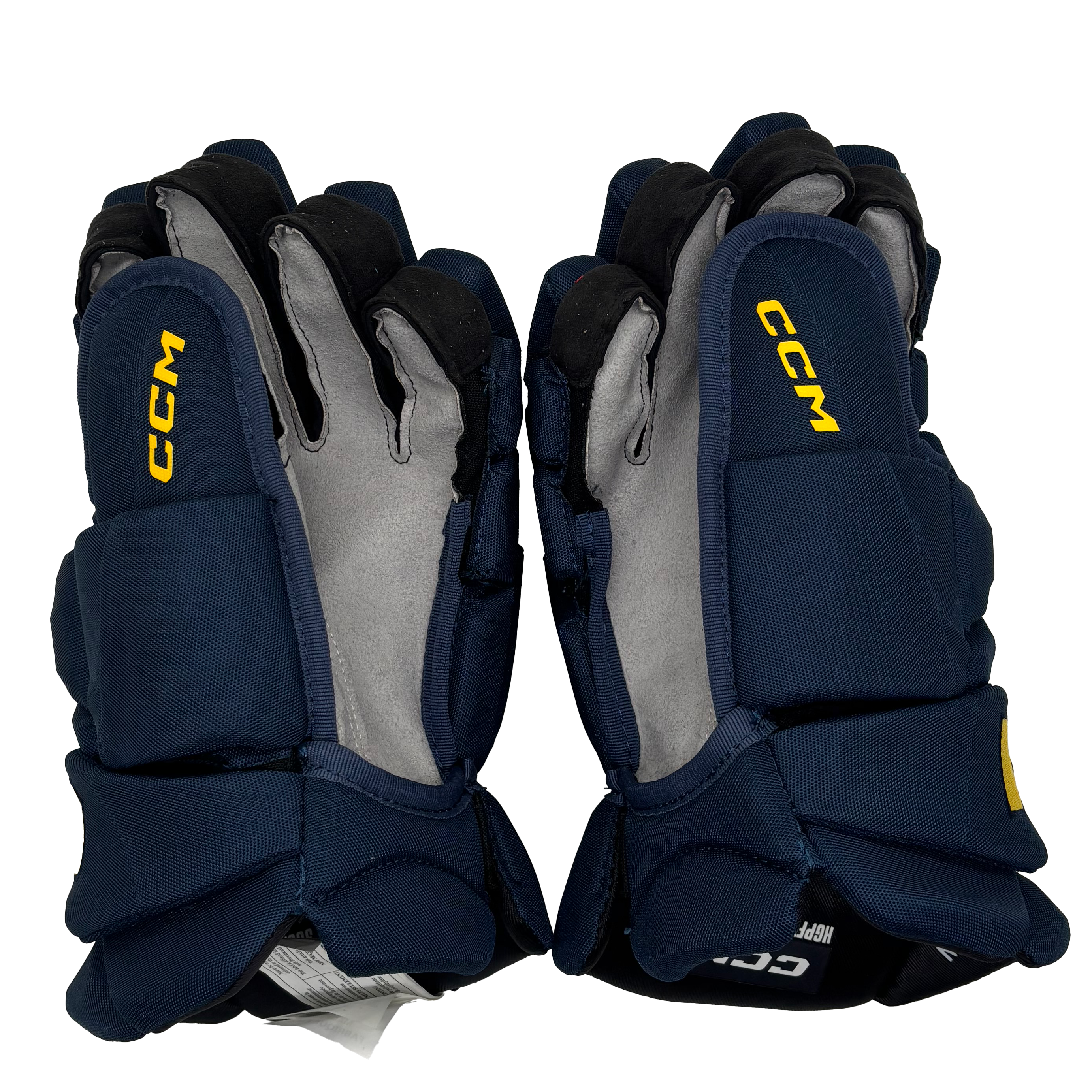 CCM Jetspeed FT8 Pro - NHL Pro Stock Glove - Rasmus Andersson (Blue/Yellow)