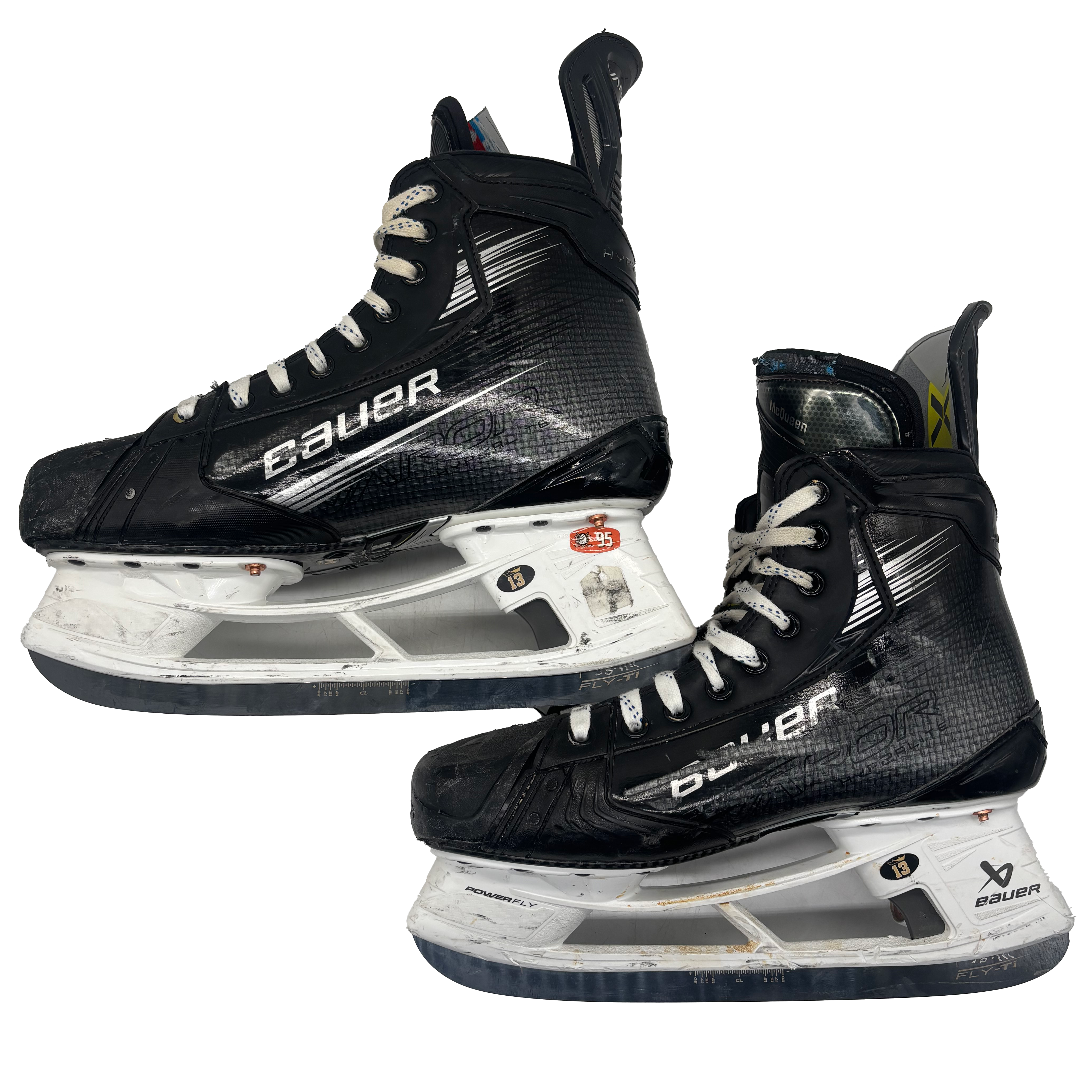 Bauer Vapor Hyperlite 2 - Used Pro Stock Hockey Skates - Size 9E