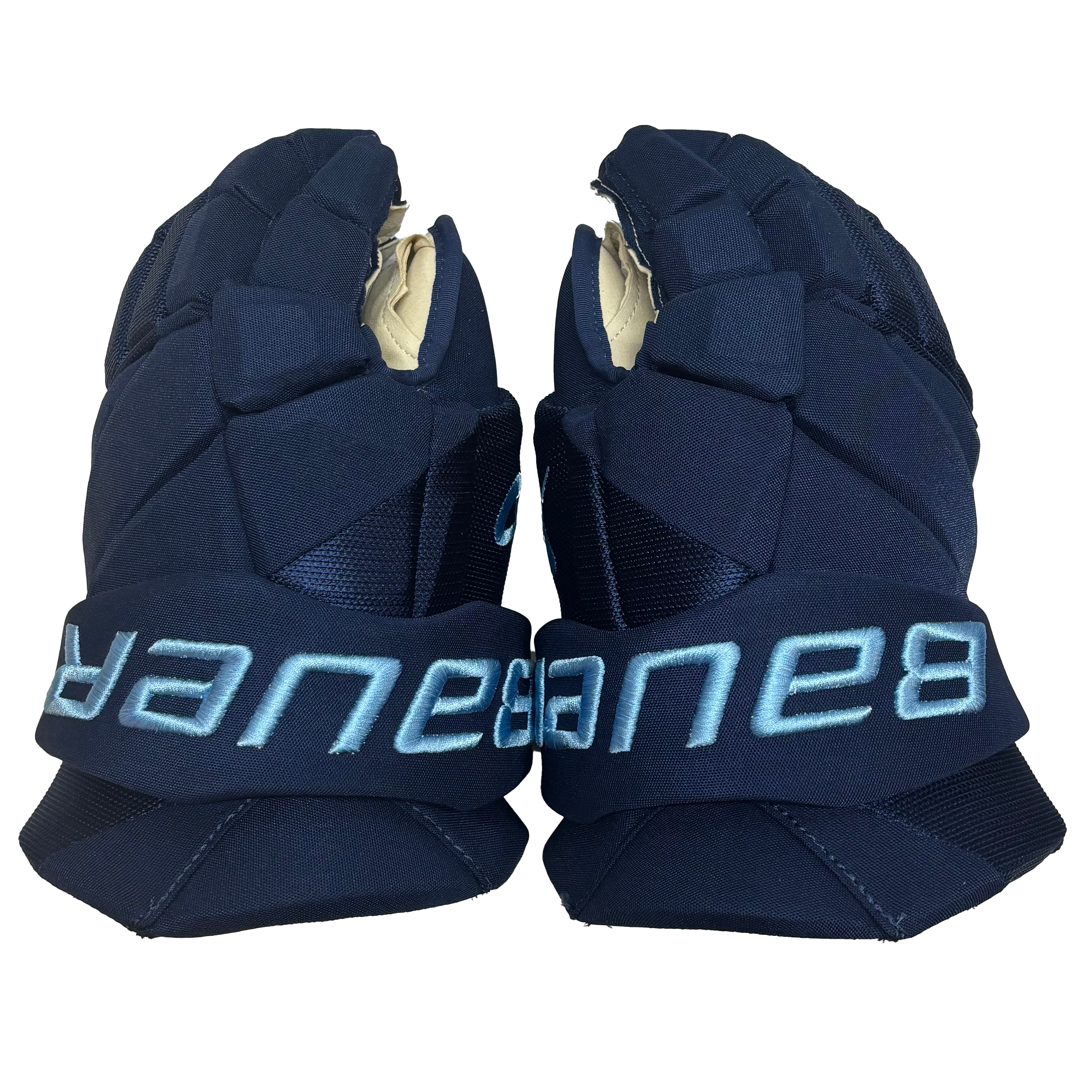 Bauer Vapor Hyperlite - PWHL Pro Stock Glove - Toronto Sceptres (Navy/Powder Blue)