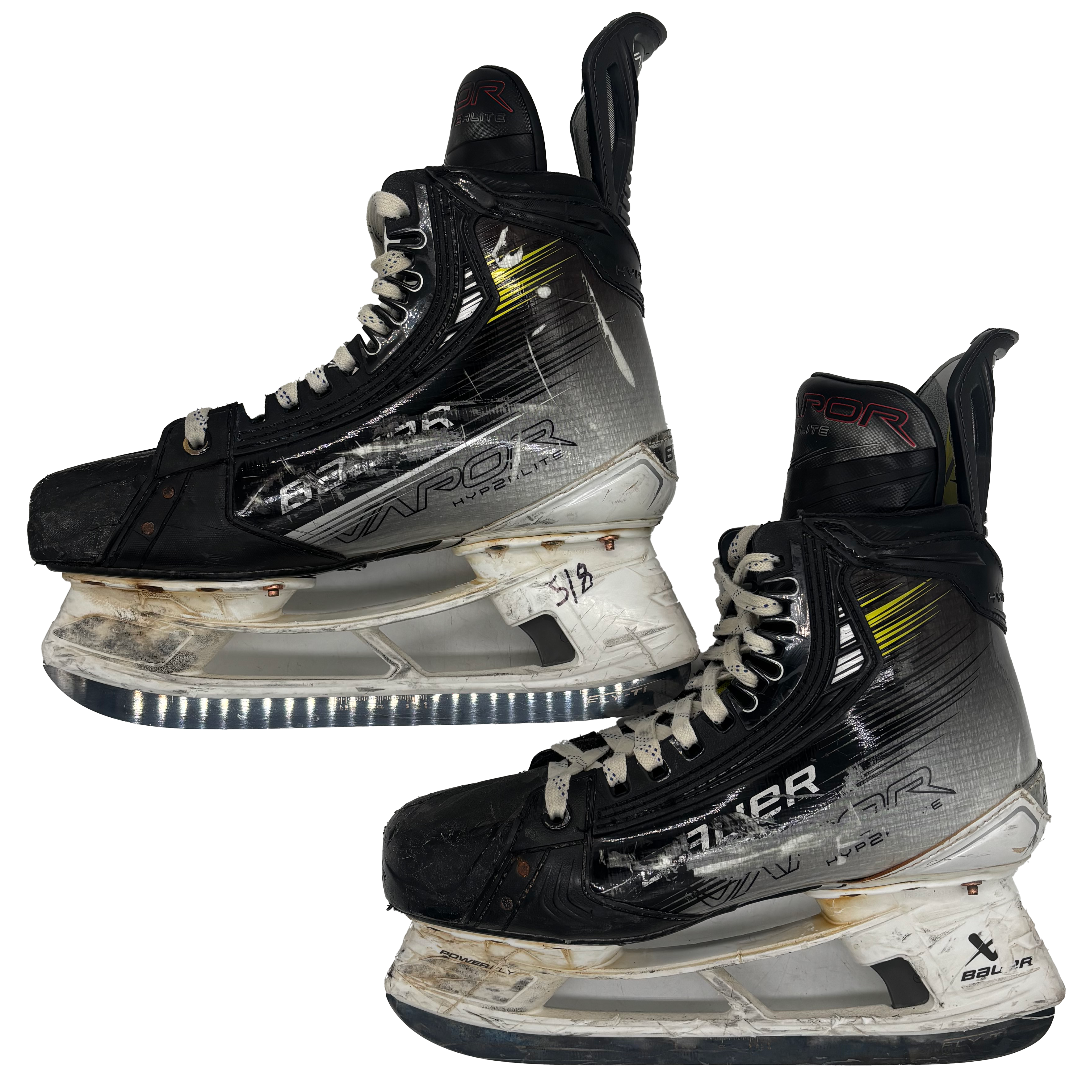 Bauer Vapor Hyperlite 2 - Used Pro Stock Hockey Skates - Size 7D