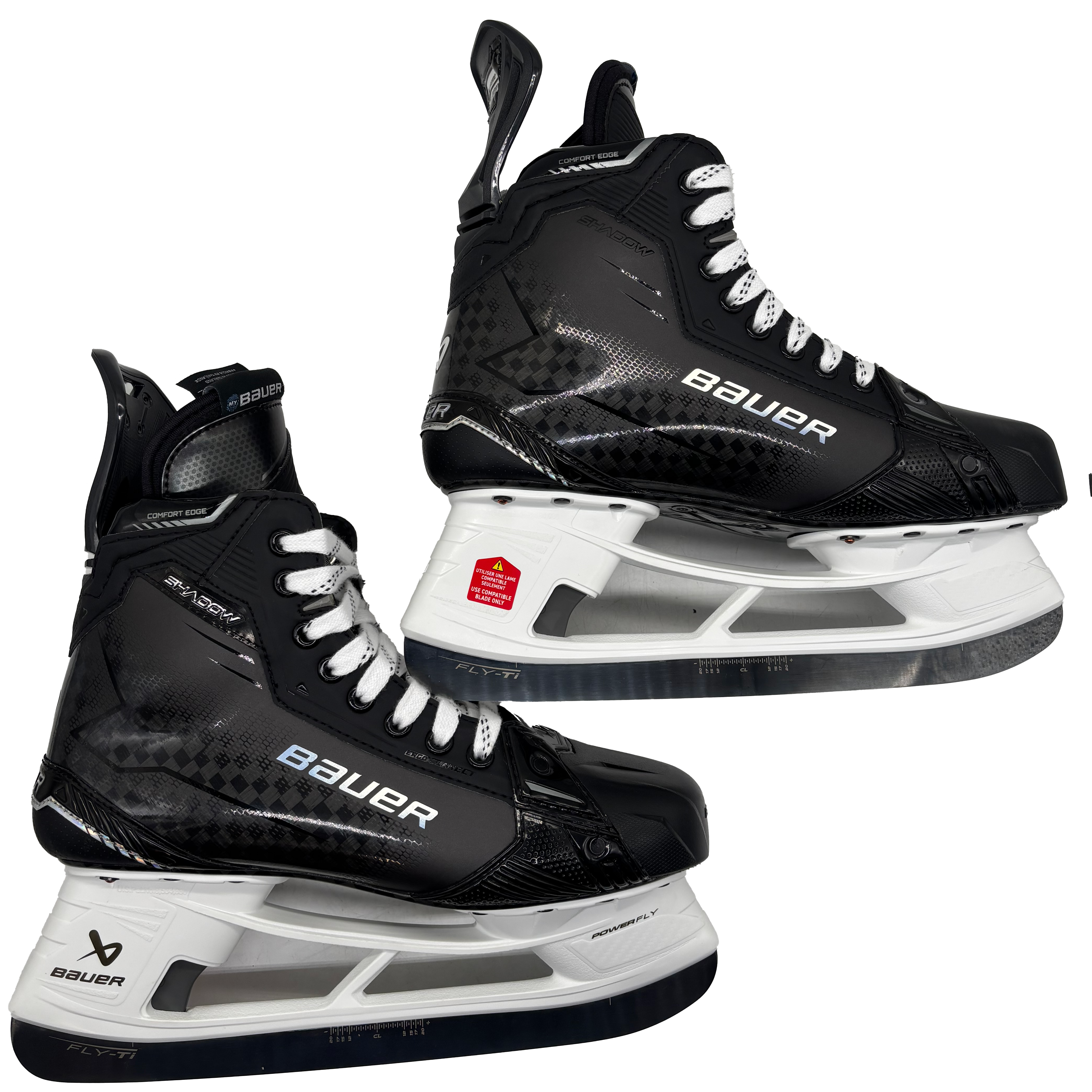 Bauer Supreme Shadow - Pro Stock Hockey Skates - Size L:10 R:9.75